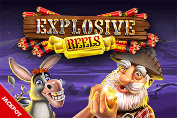 Explosive Reels Jackpot Game Gameart Explosive Reels Jackpot Slot Game Thumbnail Image