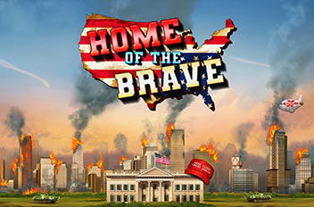 NoLimit City Home of the Brave Slot Game Thumbnail Image