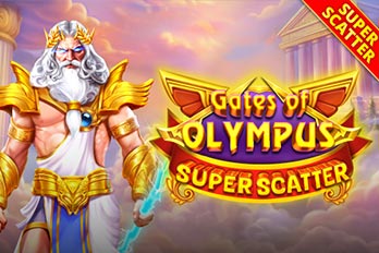 Pragmatic Play Gates of Olympus Super Scatter Slot Game Thumbnail Image
